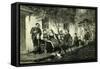 Sunday Hunters Austria 1891-null-Framed Stretched Canvas