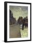 Sunday in London, 1872-Giuseppe De Nittis-Framed Giclee Print