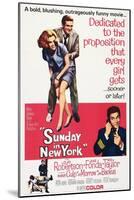 Sunday in New York, 1963-null-Mounted Art Print