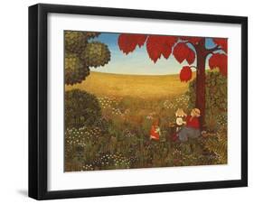 Sunday in Salmansdorf-Ditz-Framed Giclee Print