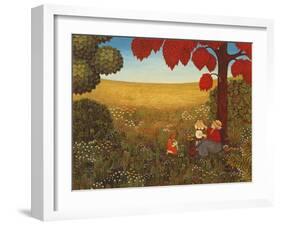 Sunday in Salmansdorf-Ditz-Framed Giclee Print