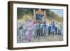 Sunday in the Park-Peter Miller-Framed Giclee Print