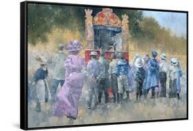 Sunday in the Park-Peter Miller-Framed Stretched Canvas