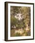 Sunday in the Park-Philippe Jacques Linder-Framed Giclee Print