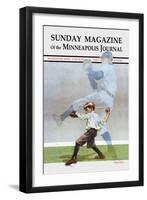 Sunday Magazine of the Minneapolis Journal: Some Day-null-Framed Art Print