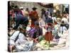 Sunday Market at Tarabuco, Near Sucre, Bolivia, South America-Tony Waltham-Stretched Canvas