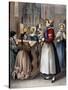 Sunday Mass, 1870, Germany-null-Stretched Canvas