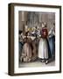 Sunday Mass, 1870, Germany-null-Framed Giclee Print