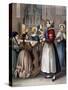 Sunday Mass, 1870, Germany-null-Stretched Canvas
