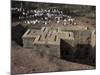 Sunday Mass Celebrated at the Rock-Hewn Church of Bet Giyorgis, in Lalibela, Ethiopia-Mcconnell Andrew-Mounted Photographic Print