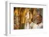 Sunday Mass in Haifa Melkite Cathedral celebrated by Bishop Elias Chacour, Haifa-Godong-Framed Photographic Print