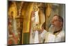 Sunday Mass in Haifa Melkite Cathedral celebrated by Bishop Elias Chacour, Haifa-Godong-Mounted Photographic Print