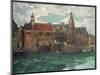 Sunday, Midday at Rotterdam-Alexander Jamieson-Mounted Giclee Print