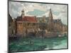 Sunday, Midday at Rotterdam-Alexander Jamieson-Mounted Giclee Print