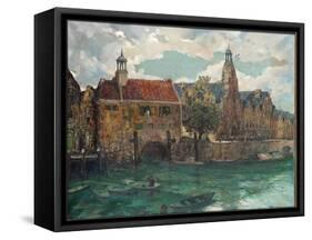 Sunday, Midday at Rotterdam-Alexander Jamieson-Framed Stretched Canvas