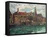 Sunday, Midday at Rotterdam-Alexander Jamieson-Framed Stretched Canvas