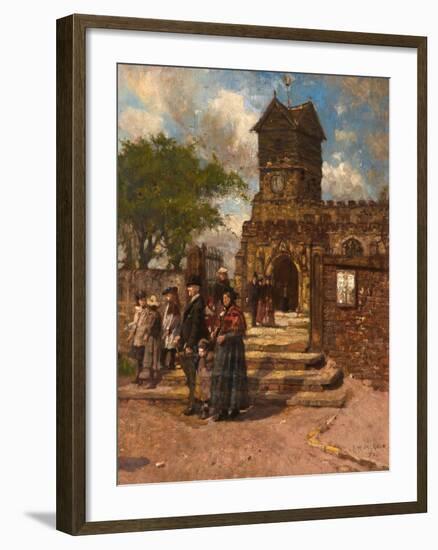 Sunday Morning, 1900-Frederick William Jackson-Framed Giclee Print