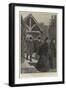 Sunday Morning at Whippingham Church, the Royal Party Leaving after the Service-Gordon Frederick Browne-Framed Giclee Print