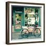 Sunday Morning Bike-Sue Schlabach-Framed Art Print