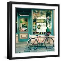 Sunday Morning Bike-Sue Schlabach-Framed Art Print