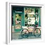 Sunday Morning Bike-Sue Schlabach-Framed Art Print