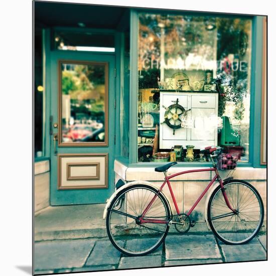 Sunday Morning Bike-Sue Schlabach-Mounted Art Print