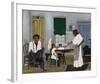 Sunday Morning Breakfast-Horace Pippin-Framed Art Print