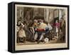 Sunday Morning, Eng. George Hunt, Pub. Thos. Mclean, London, 1827-Theodore Lane-Framed Stretched Canvas