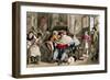 Sunday Morning Engraved by George Hunt-Theodore Lane-Framed Giclee Print