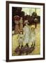 Sunday Morning in Paris, C.1892-1894-Maurice Brazil Prendergast-Framed Giclee Print