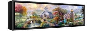Sunday Morning in Spring-Nicky Boehme-Framed Stretched Canvas