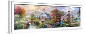 Sunday Morning in Spring-Nicky Boehme-Framed Giclee Print