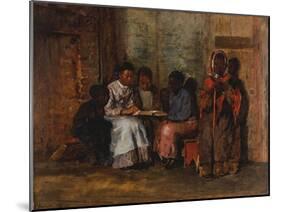 Sunday Morning in Virginia, 1877-Winslow Homer-Mounted Giclee Print