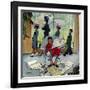 "Sunday Morning", May 16,1959-Norman Rockwell-Framed Giclee Print