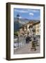 Sunday Morning Meeting, Domaso, Italian Lakes, Lombardy, Italy, Europe-James Emmerson-Framed Photographic Print