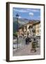 Sunday Morning Meeting, Domaso, Italian Lakes, Lombardy, Italy, Europe-James Emmerson-Framed Photographic Print