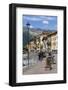 Sunday Morning Meeting, Domaso, Italian Lakes, Lombardy, Italy, Europe-James Emmerson-Framed Photographic Print