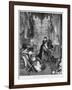 Sunday Morning on the Union Pacific Railroad, USA, 1875-null-Framed Giclee Print