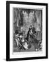 Sunday Morning on the Union Pacific Railroad, USA, 1875-null-Framed Giclee Print
