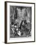 Sunday Morning on the Union Pacific Railroad, USA, 1875-null-Framed Giclee Print
