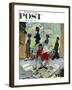 "Sunday Morning" Saturday Evening Post Cover, May 16,1959-Norman Rockwell-Framed Giclee Print