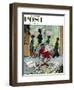 "Sunday Morning" Saturday Evening Post Cover, May 16,1959-Norman Rockwell-Framed Giclee Print