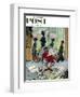 "Sunday Morning" Saturday Evening Post Cover, May 16,1959-Norman Rockwell-Framed Giclee Print