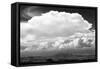 Sunday Morning Storm BW-Douglas Taylor-Framed Stretched Canvas