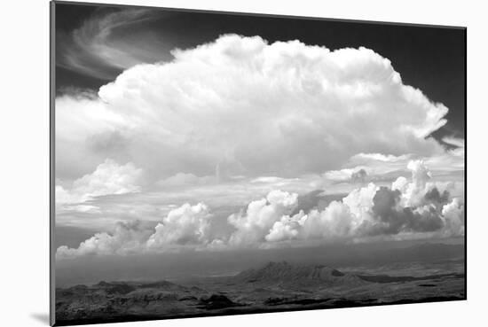 Sunday Morning Storm BW-Douglas Taylor-Mounted Photographic Print