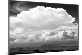 Sunday Morning Storm BW-Douglas Taylor-Mounted Photographic Print