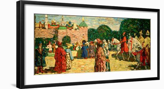Sunday (Old Russian), 1904-Wassily Kandinsky-Framed Giclee Print