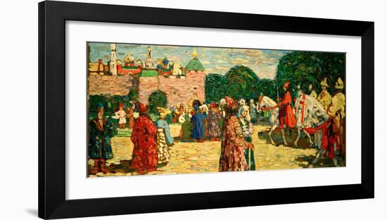 Sunday (Old Russian), 1904-Wassily Kandinsky-Framed Giclee Print