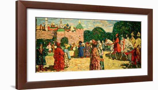 Sunday (Old Russian), 1904-Wassily Kandinsky-Framed Giclee Print