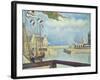 Sunday, Port-En-Bessin, 1888-Georges Seurat-Framed Giclee Print